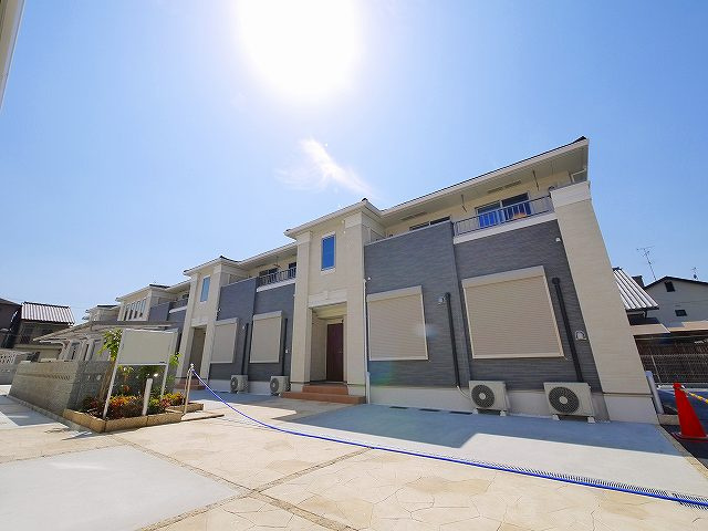 クラール北永井Ｂの外観|キレイな外観です。