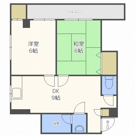 【間取り】 | サントピア豊中