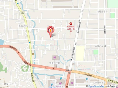 【地図】 | ピアチェーレ 久万ノ台