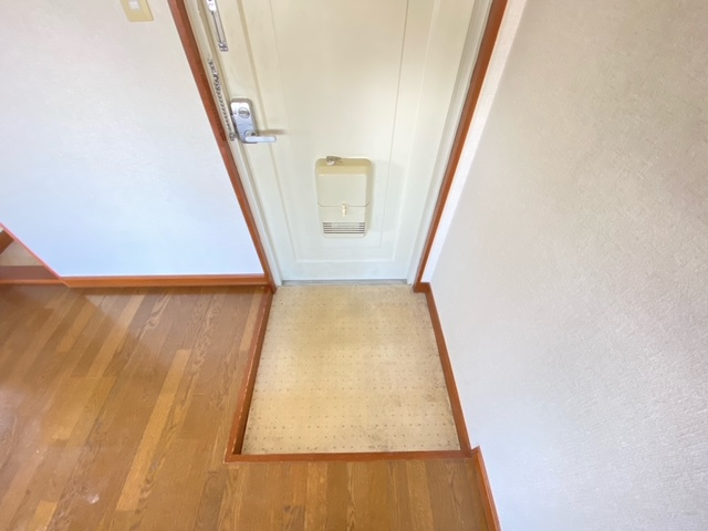 グランスカイマンションの玄関