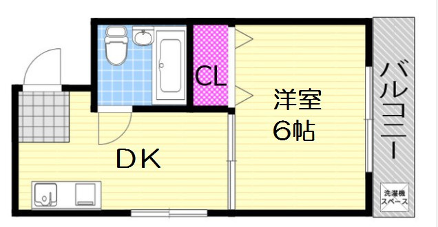 【間取り】 | デイズハイツ境川
