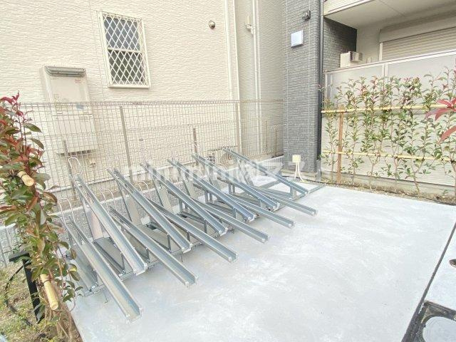 ウェルスクエア阿倍野の庭