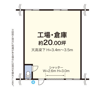 【間取り】 | 友和貸倉庫