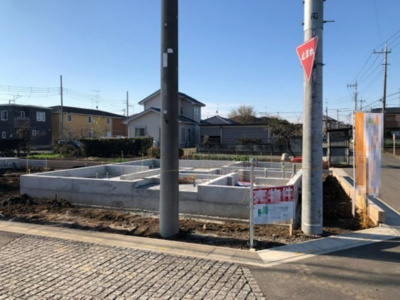 【外観】 | 鴻巣市北根第１～新築分譲住宅～ | 2021/12/12撮影