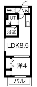 F mirai Erdeの間取り