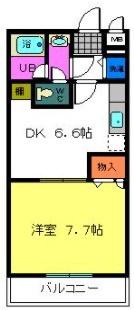 【間取り】 | フジパレス式内町Ⅲ番館