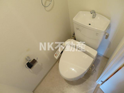 【トイレ】 | レガーロ布施（布施賃貸） | コンパクトで使いやすいトイレです