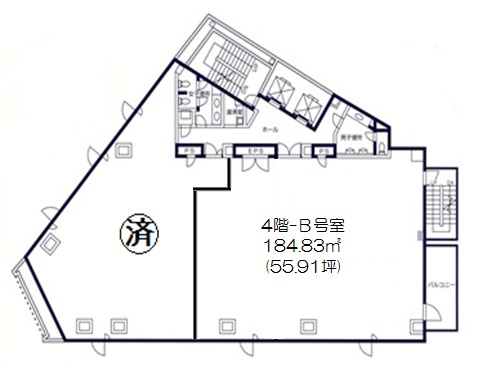 【間取り】 | 厚木国際ビル