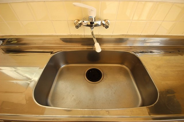 ハイツ花梨のキッチン|キッチンのシンクです