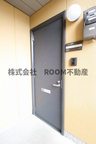 フォーレス若葉の玄関|落ち着いた玄関です
