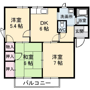 【間取り】 | フレグランス恩田