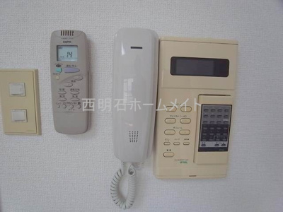 【セキュリティ】 | パル西明石 | インターホン
※イメージ画像