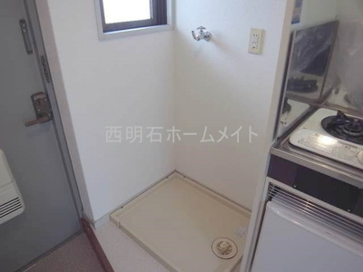 【洗面所】 | パル西明石 | 洗濯機置き場
※イメージ画像