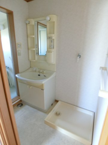 キャパシティハウスAの洗面所|洗面所です