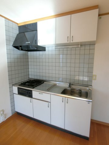 キャパシティハウスAのキッチン|お料理しやすいキッチンです