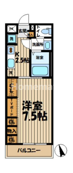 【間取り】 | リブリ・リヴェール岩瀬