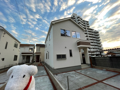 【外観】 | 尾張旭市南原山町石原  全4棟　A号棟　＜仲介手数料無料＞三郷小・東中　新築一戸建て | 〈内覧予約キャンペーン実施中！〉マックスバリュde住まい相談までご連絡下さい。