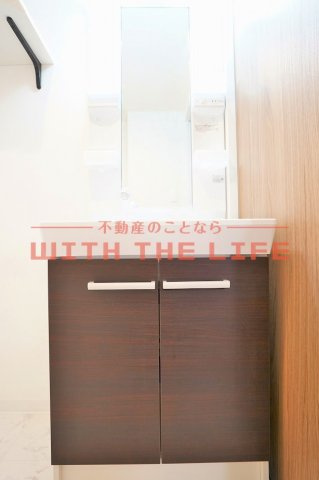 Rassure N・K【キャッシュバック対象物件】の独立洗面台|独立洗面台で身支度をすべて済ませてしまいましょう