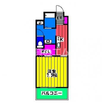 【間取り】 | クラッシー博多 | クラッシー博多の間取り