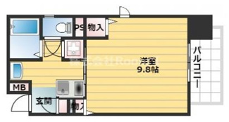 【間取り】 | ジュネーゼ大阪城南