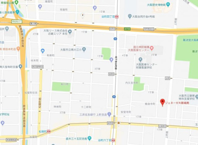 【地図】 | ジュネーゼ大阪城南
