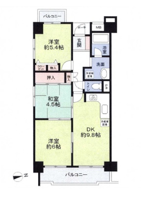 【外観】 | グリーンコーポジェームス山2番館