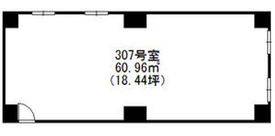 【間取り】 | 中区大須２丁目貸事務所M