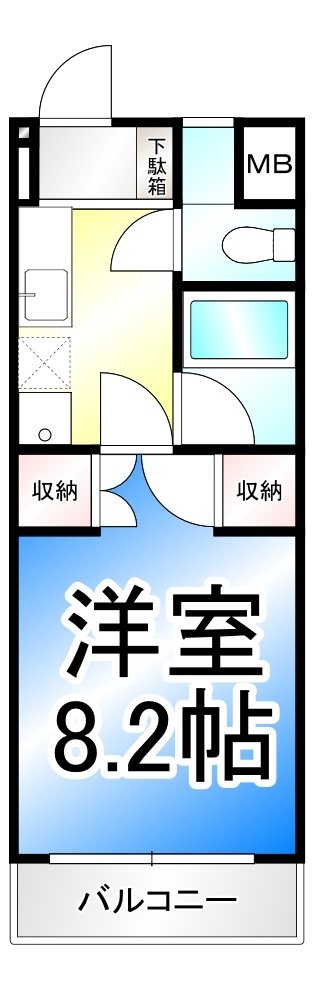 URBAN　INADAの間取り