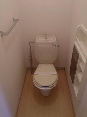 【トイレ】 | メゾンシェルブルー | 清潔感のあるトイレです