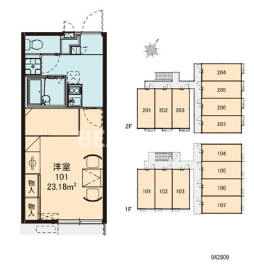 【駐車場】 | レオパレス湖月