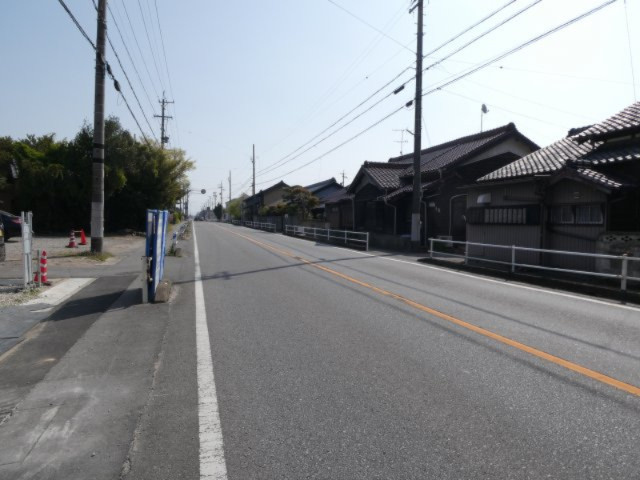 高浜市神明町21-1期　2号棟の前面道路含む現地写真|高浜市神明町21-1期新築分譲住宅前面道路写真です。南側約12ｍ
