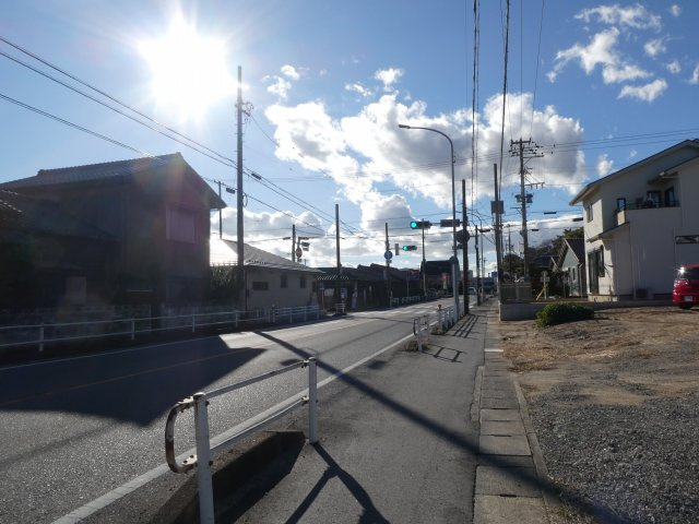 高浜市神明町21-1期　2号棟の前面道路含む現地写真|高浜市神明町21-1期新築分譲住宅前面道路写真です。南側約12ｍ