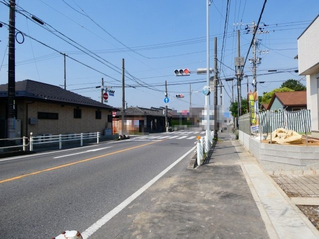 高浜市神明町21-1期　2号棟の前面道路含む現地写真|高浜市神明町21-1期新築分譲住宅前面道路写真です。南側約12ｍ