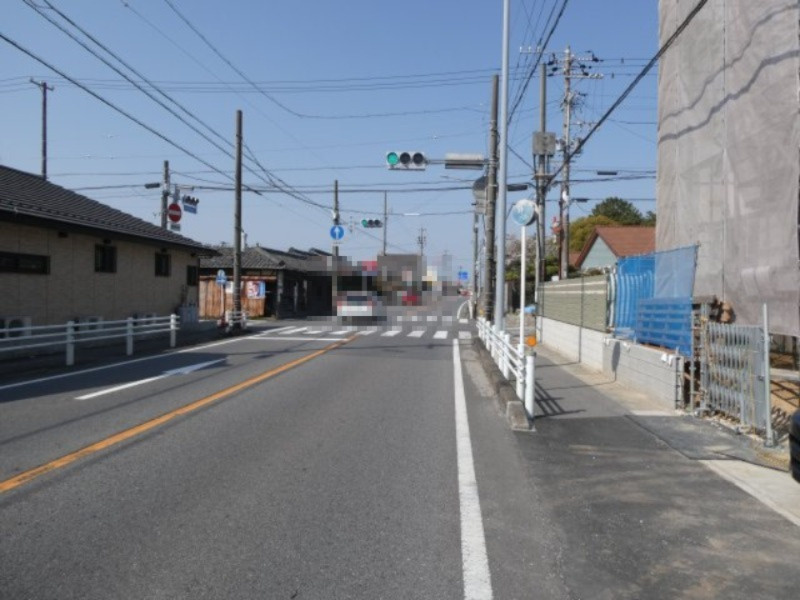 高浜市神明町21-1期　2号棟の前面道路含む現地写真|高浜市神明町21-1期新築分譲住宅前面道路写真です。南側約12ｍ