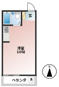 マウンティンやかたⅡの間取り