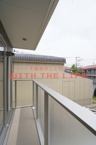 グランツベータ【キャッシュバック対象】のバルコニー|陽当たり良好なバルコニーです