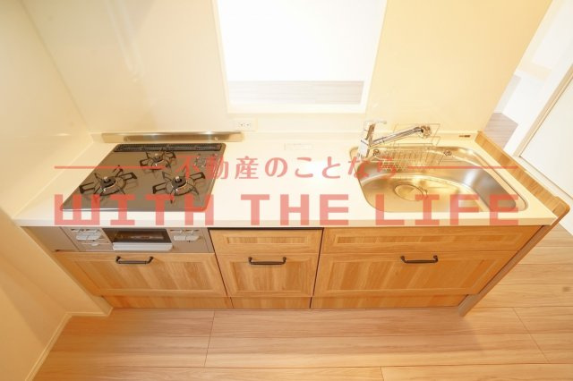 グランツベータ【キャッシュバック対象】のキッチン|きれいなキッチンです