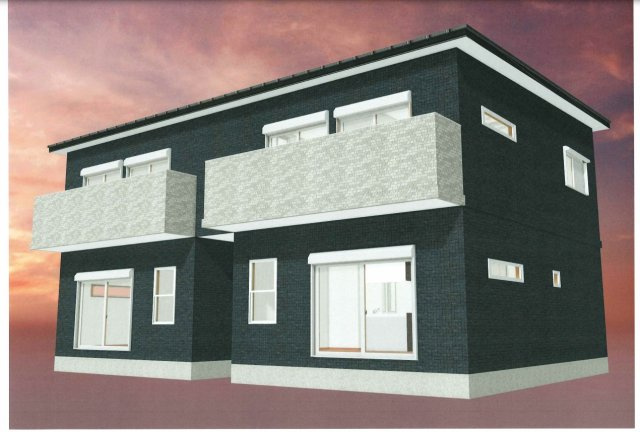 フレア山手の外観パース