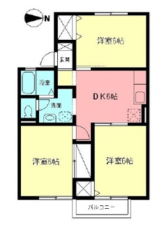 【間取り】 | ビューバレーＫⅢ