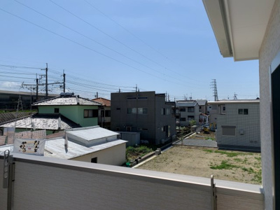 【展望】 | 大津市本堅田6丁目20　新築分譲 | 日当たりが良く、洗濯物もすぐ乾きます♪