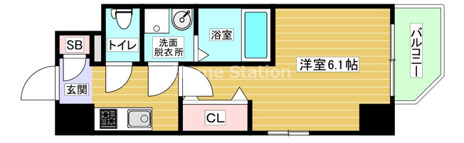 【間取り】 | エスリードレジデンス大阪弁天町