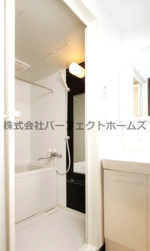 プラリア東田宮の浴室|コンパクトで使いやすいお風呂です