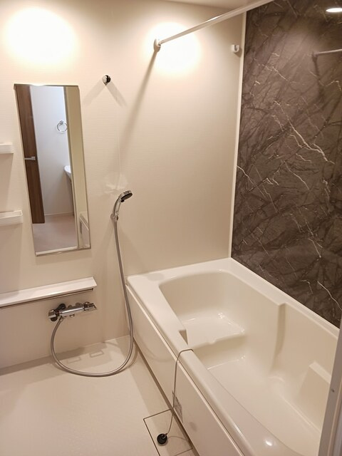 パッシィオーネWの浴室