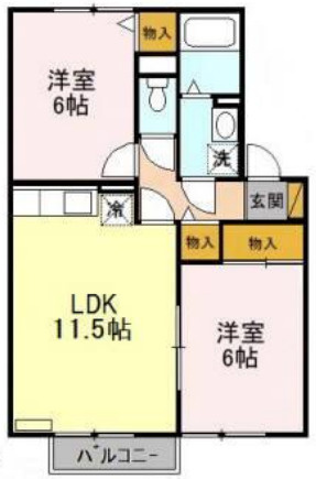 アクシスAの間取り