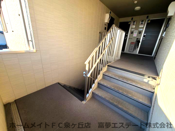 アヴェルラ堺のロビー