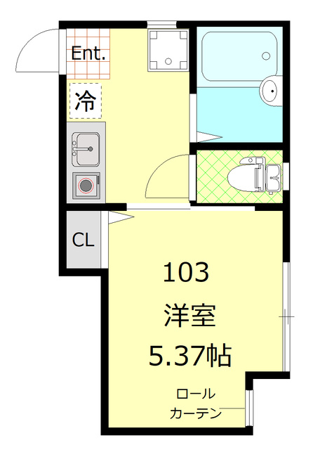 ラルーチェ武蔵小杉の間取り