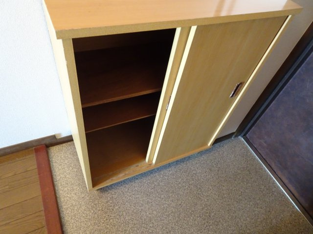 リバーサイドコートあづまの玄関