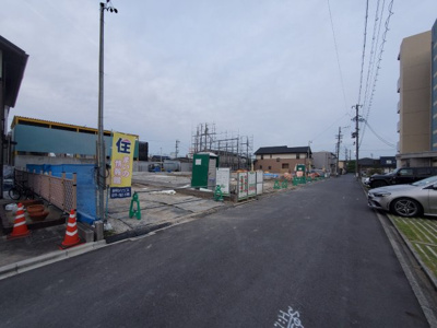 【前面道路含む現地写真】 | 守山区新守山20-1期　5号棟【仲介手数料無料】瀬古小学校・守山西中学校｜新築一戸建て | 9/13撮影
守山区の不動産売買の事ならマックスバリュで住まい相談エムワイホームにお任せください。
