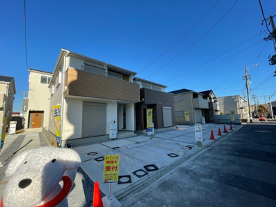 【外観】 | 守山区新守山20-1期　5号棟【仲介手数料無料】瀬古小学校・守山西中学校｜新築一戸建て | 〈内覧予約キャンペーン実施中！〉マックスバリュde住まい相談までご連絡下さい。
