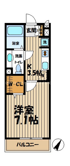 【間取り】 | アンソレイユ港南台